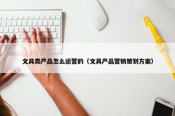 文具类产品怎么运营的（文具产品营销策划方案）