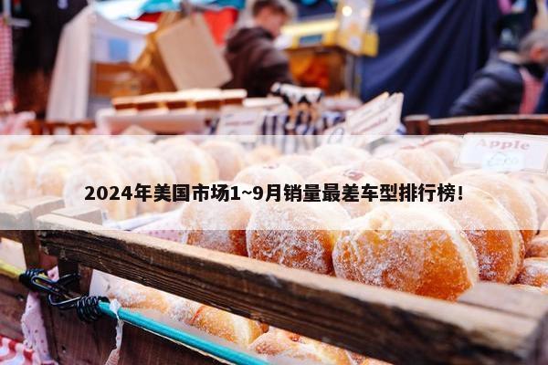 2024年美国市场1~9月销量最差车型排行榜！