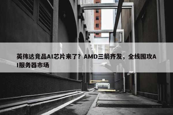 英伟达竞品AI芯片来了？AMD三箭齐发，全线围攻AI服务器市场