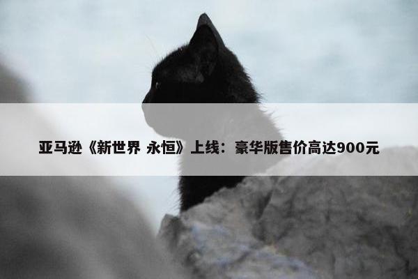 亚马逊《新世界 永恒》上线：豪华版售价高达900元