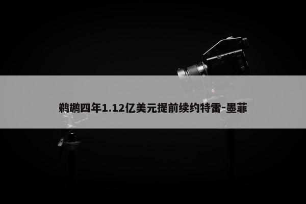 鹈鹕四年1.12亿美元提前续约特雷-墨菲