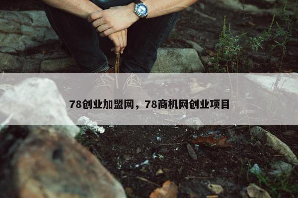 78创业加盟网，78商机网创业项目