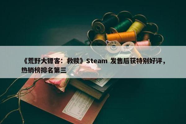 《荒野大镖客：救赎》Steam 发售后获特别好评，热销榜排名第三