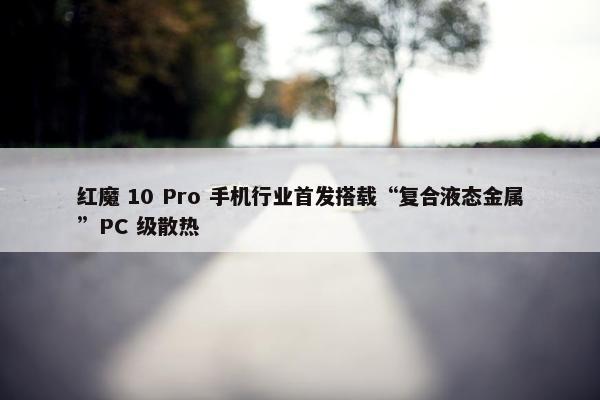 红魔 10 Pro 手机行业首发搭载“复合液态金属”PC 级散热