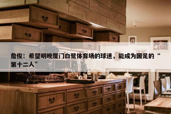 詹俊：希望明晚厦门白鹭体育场的球迷，能成为国足的“第十二人”