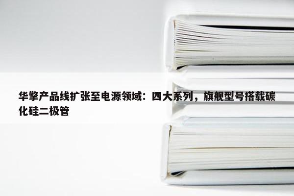 华擎产品线扩张至电源领域：四大系列，旗舰型号搭载碳化硅二极管