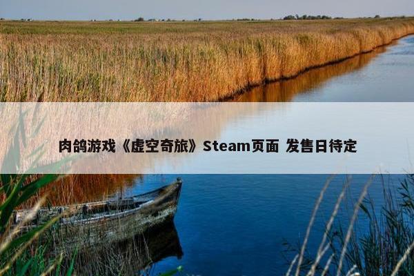 肉鸽游戏《虚空奇旅》Steam页面 发售日待定