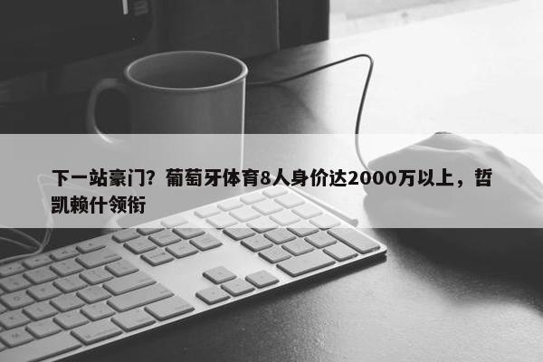 下一站豪门？葡萄牙体育8人身价达2000万以上，哲凯赖什领衔