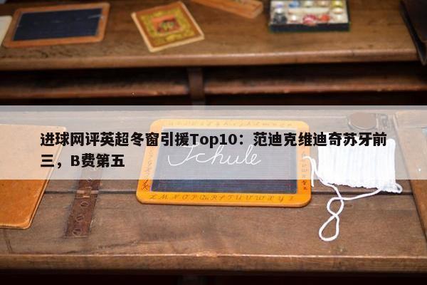 进球网评英超冬窗引援Top10：范迪克维迪奇苏牙前三，B费第五