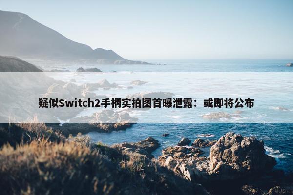 疑似Switch2手柄实拍图首曝泄露：或即将公布