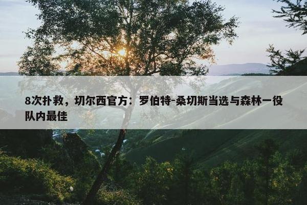 8次扑救，切尔西官方：罗伯特-桑切斯当选与森林一役队内最佳