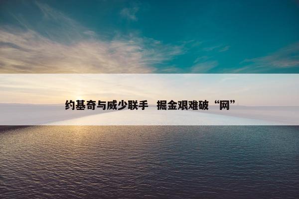 约基奇与威少联手  掘金艰难破“网”