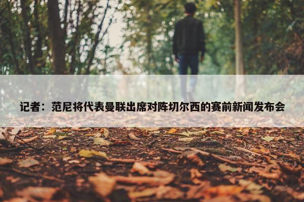 记者：范尼将代表曼联出席对阵切尔西的赛前新闻发布会