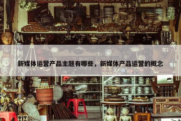 新媒体运营产品主题有哪些，新媒体产品运营的概念