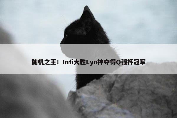 随机之王！Infi大胜Lyn神夺得Q强杯冠军